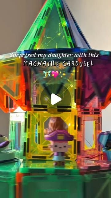 Nusaybah | Toddler Activities & STEM Play on Instagram: "My daughters pretend play just got a whole new upgrade 🤩✨🧚‍♂️💖"