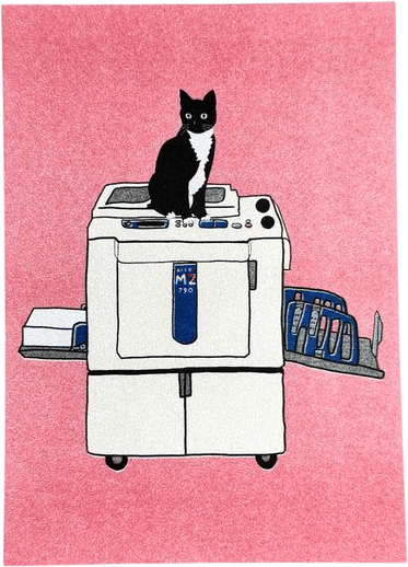 Stitchprism riso prints