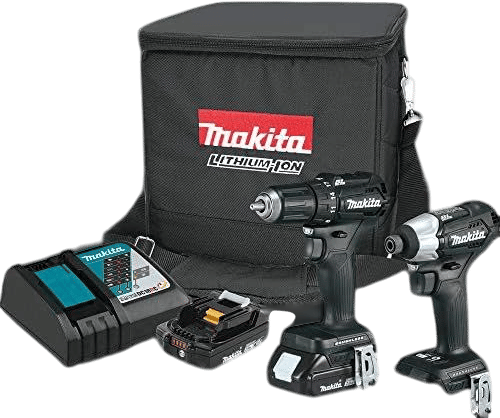 Makita CX200RB 18V LXT® Lithium-Ion Sub-Compact Brushless Cordless 2-Pc. Combo Kit (2.0Ah)