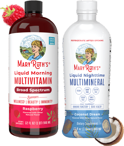 Liquid Morning Multivitamin & Liquid Nighttime Multimineral Set