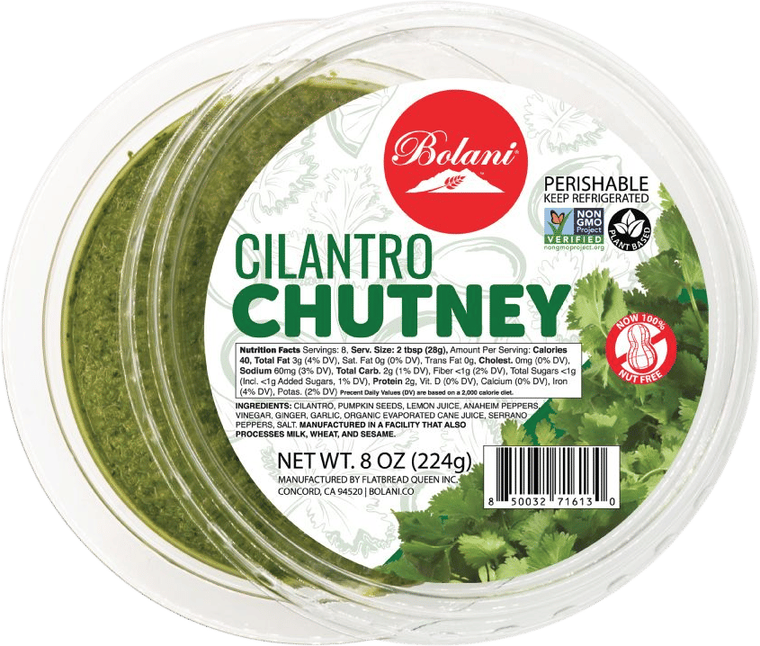 Bolani Cilantro Chutney