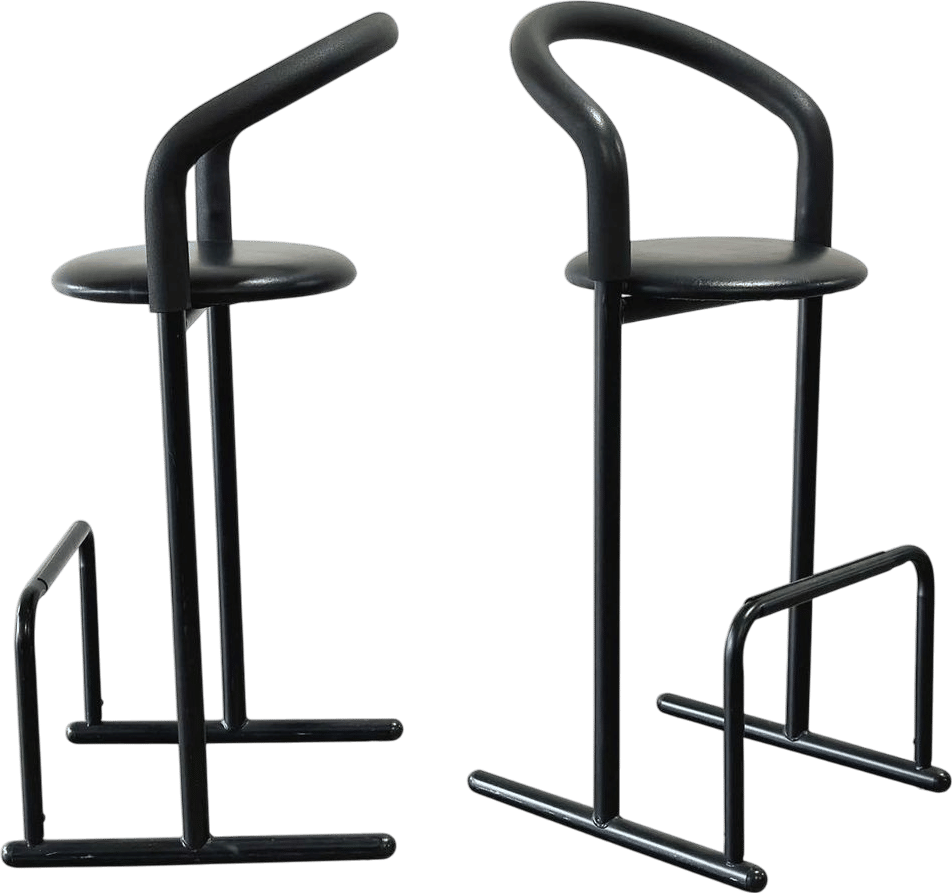 Pair of 80s Barstools 