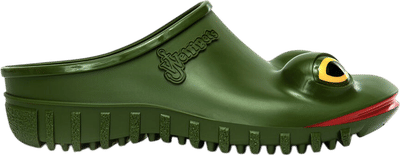 JW Anderson x Wellipets Green Frog Clog
