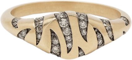 Tiger Signet Ring