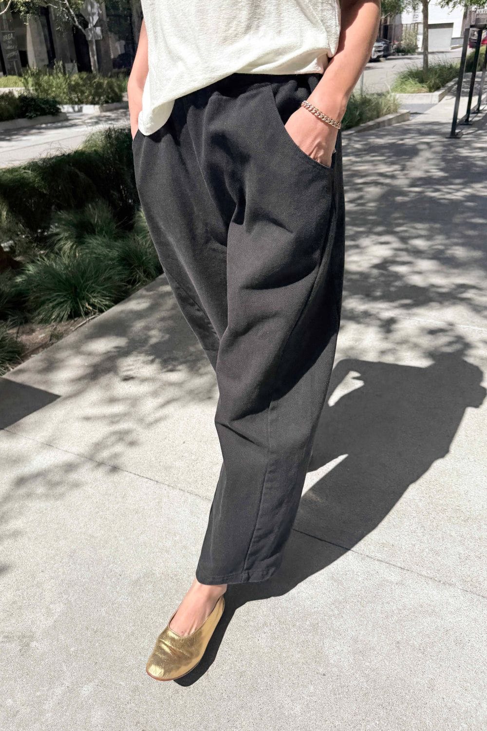 Le Bon Shoppe Arc Pants - Black Canvas