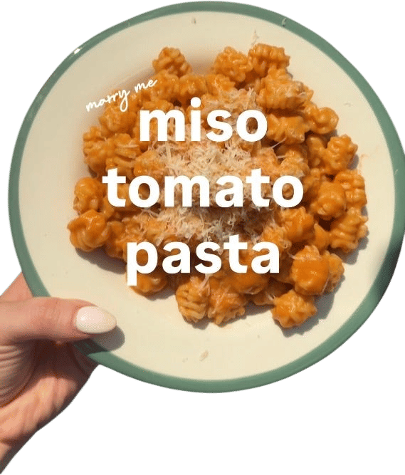marry me miso tomato pasta