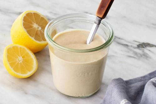 Tahini dressing on anything mostly beets but really any roasted veg