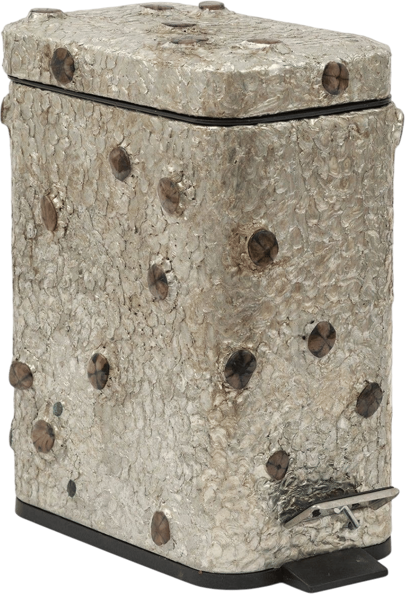 Rectangular Step on Trash Can