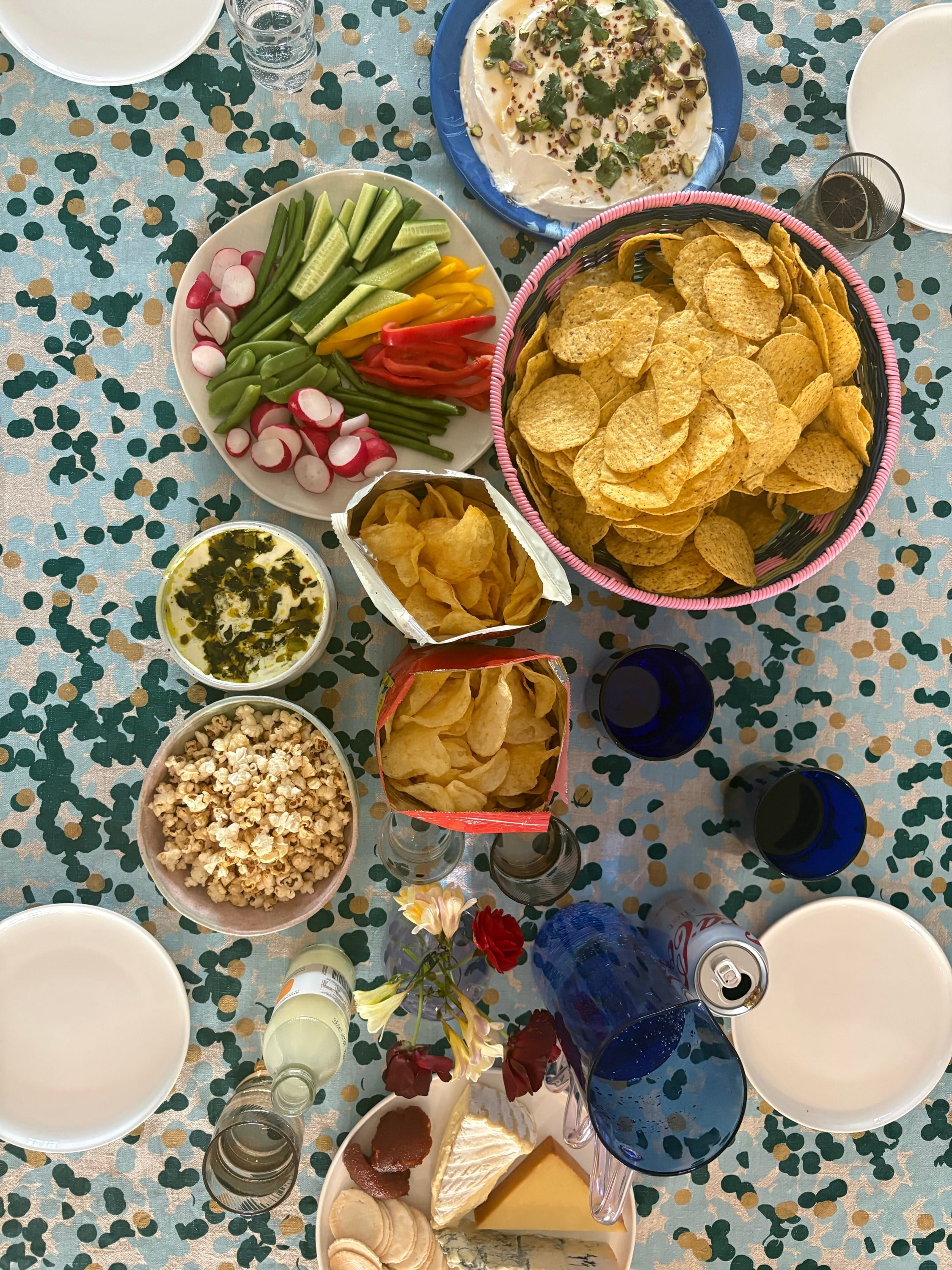A chip-n-dip party