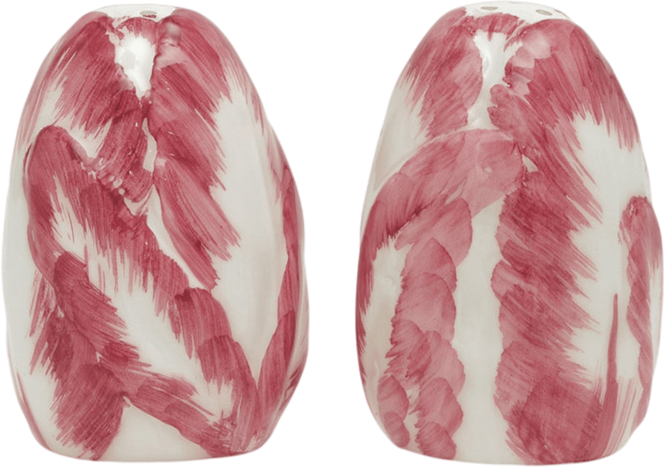 Radicchio Salt and Pepper Shakers