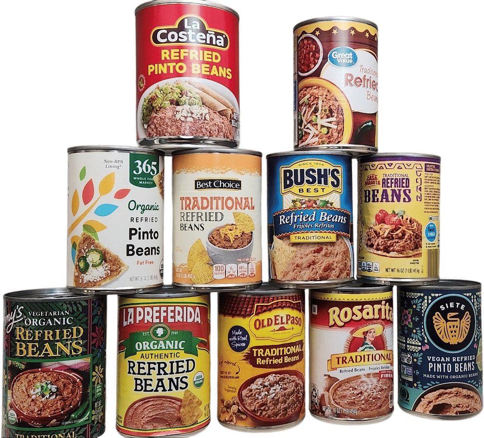 Put a squirt of mustard in your refried beans