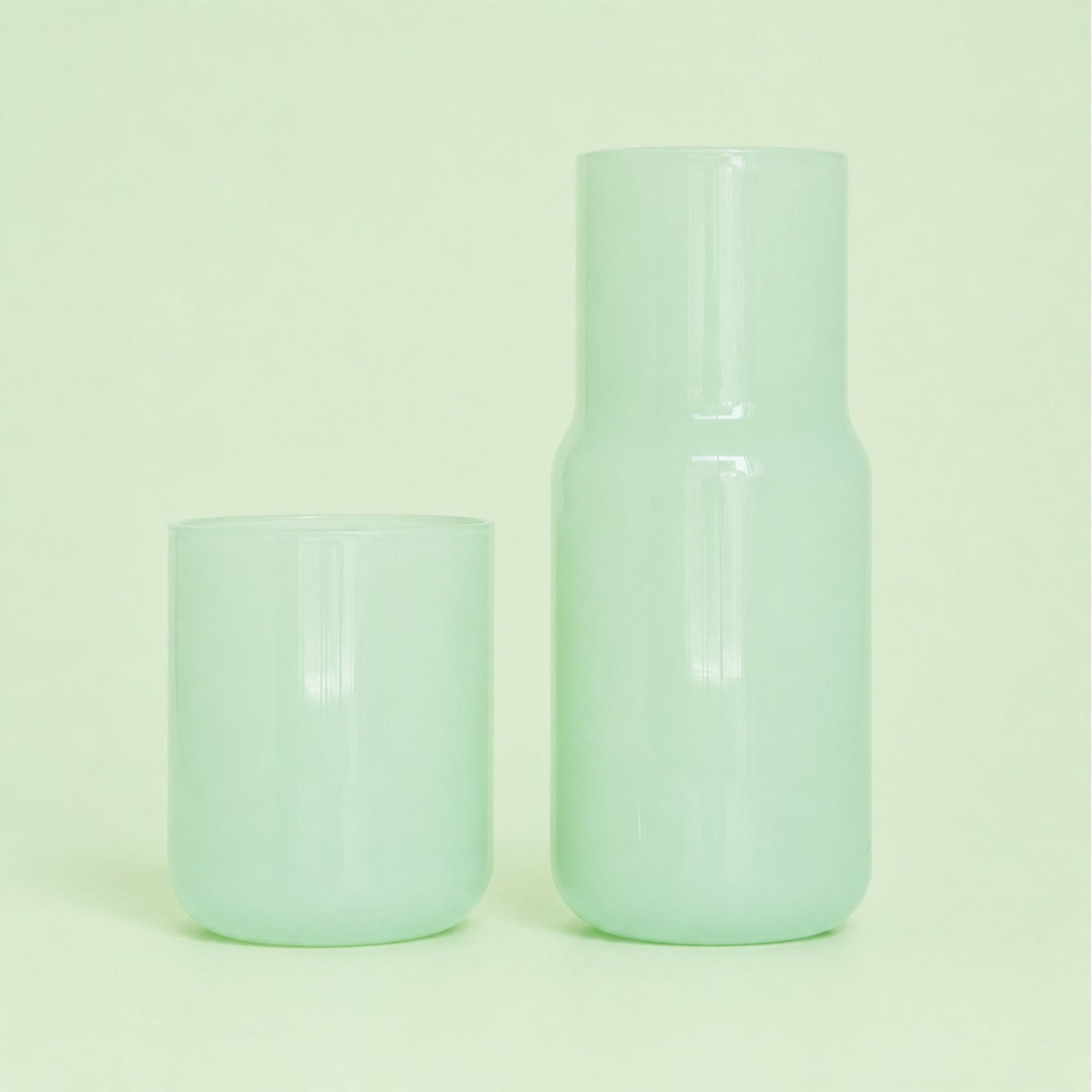 Tinted Glass Carafe