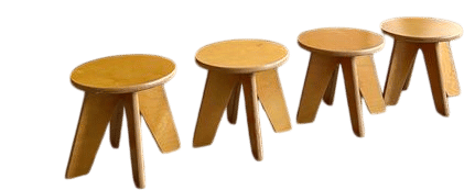 Mid Century Mod Mini Stools