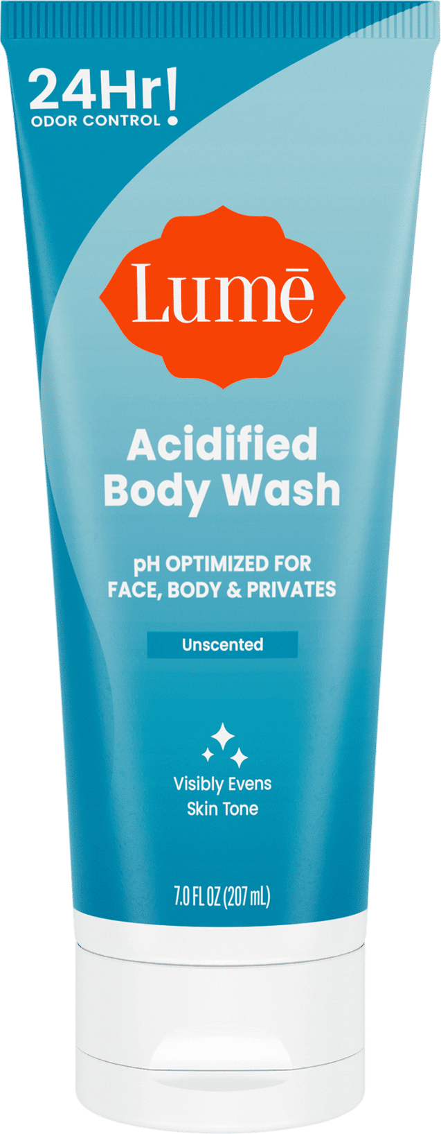 Lume acidified body wash