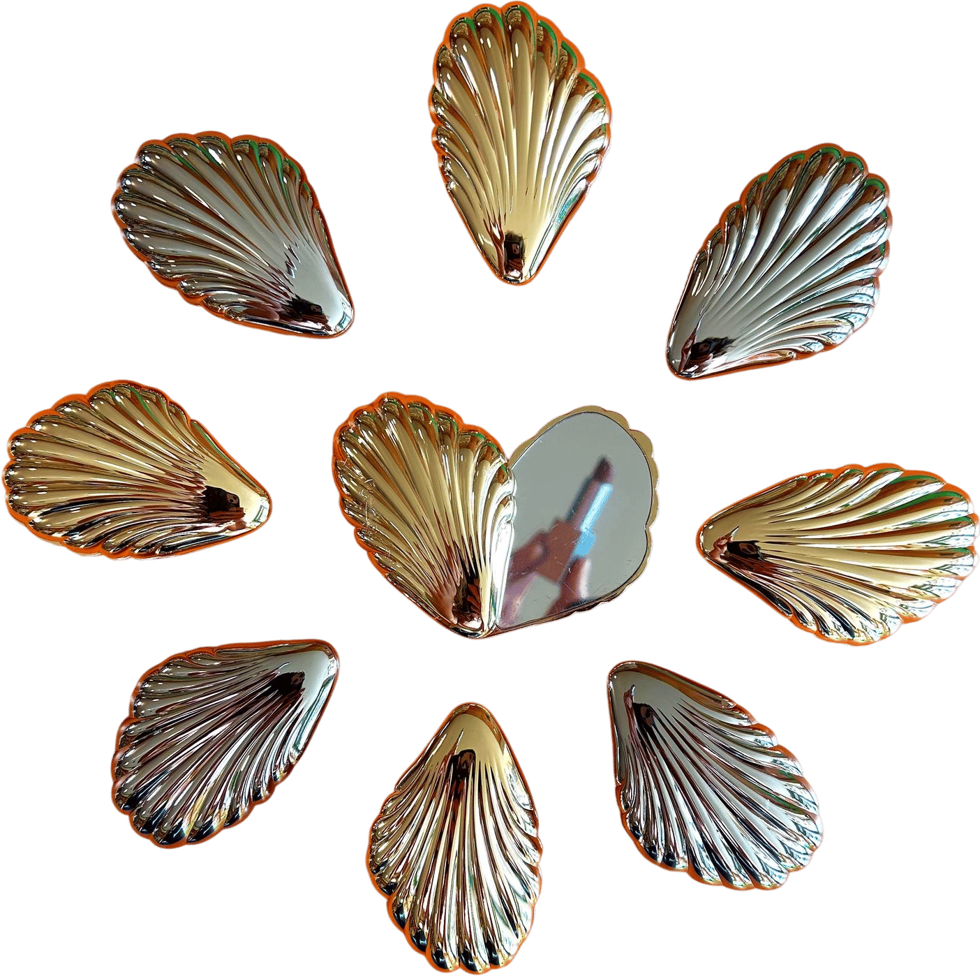 Seashell Compact Mirror