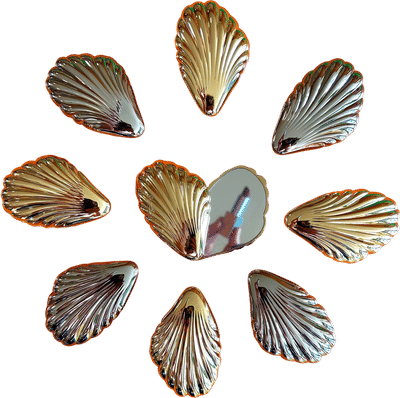 Seashell Compact Mirror