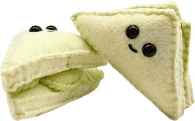 Felt Cucumber Sandwich
