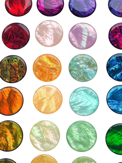 Real Shell Phone Grip (Abalone & Mother of Pearl)