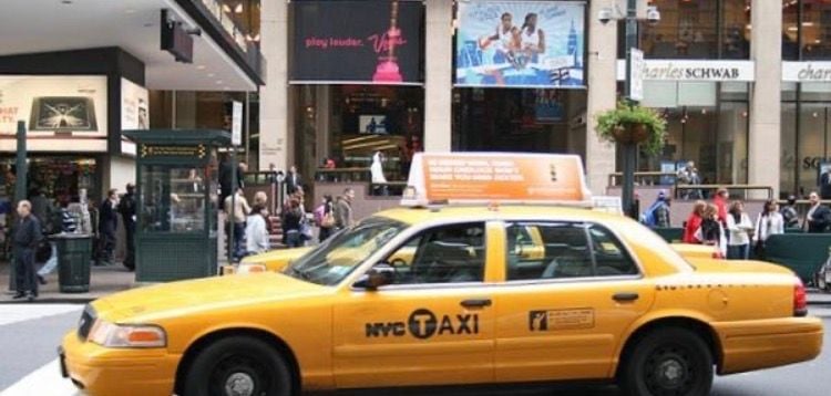Getting a taxi from the airport