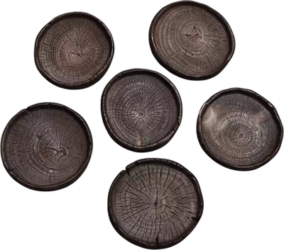 Wabi-Sabi Style Camphor Wood Teapot Tray