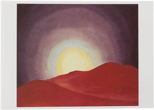 Red Hills, Lake George Postcard