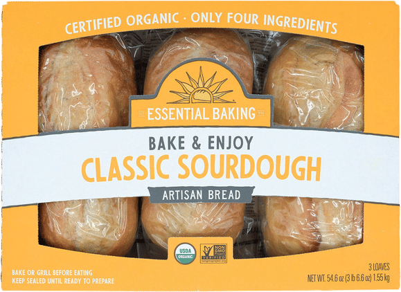 Take & Bake Organic Sourdough Bread