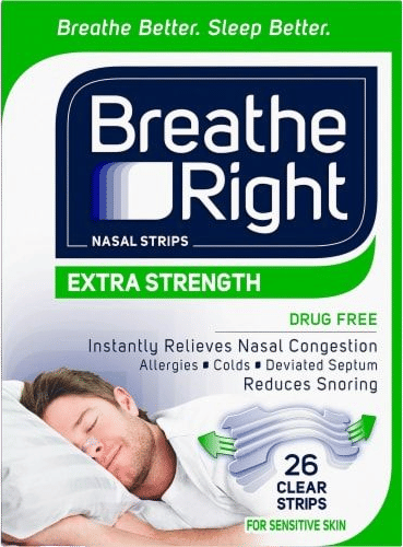 Breathe Right Strips for a Cold