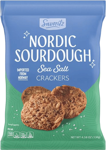 Aldi Nordic Sourdough Sea Salt Crackers