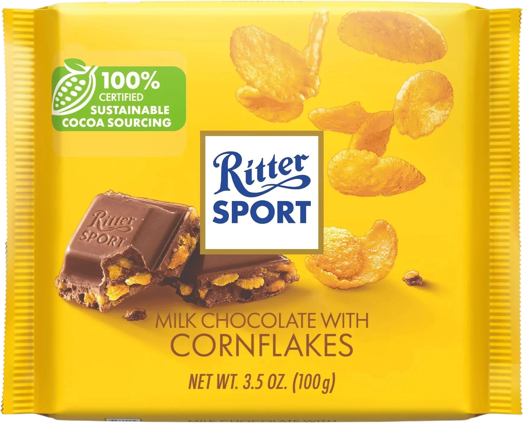 Ritter Sport Milk With Corn Flakes