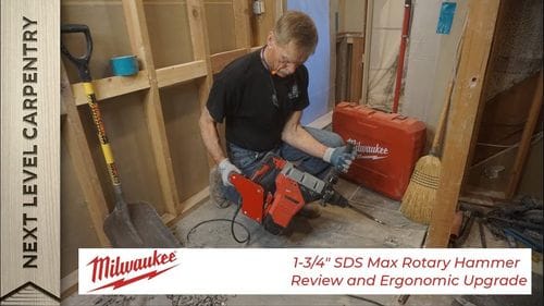 Milwaukee 1-3/4" SDS Max Rotary Hammer Review