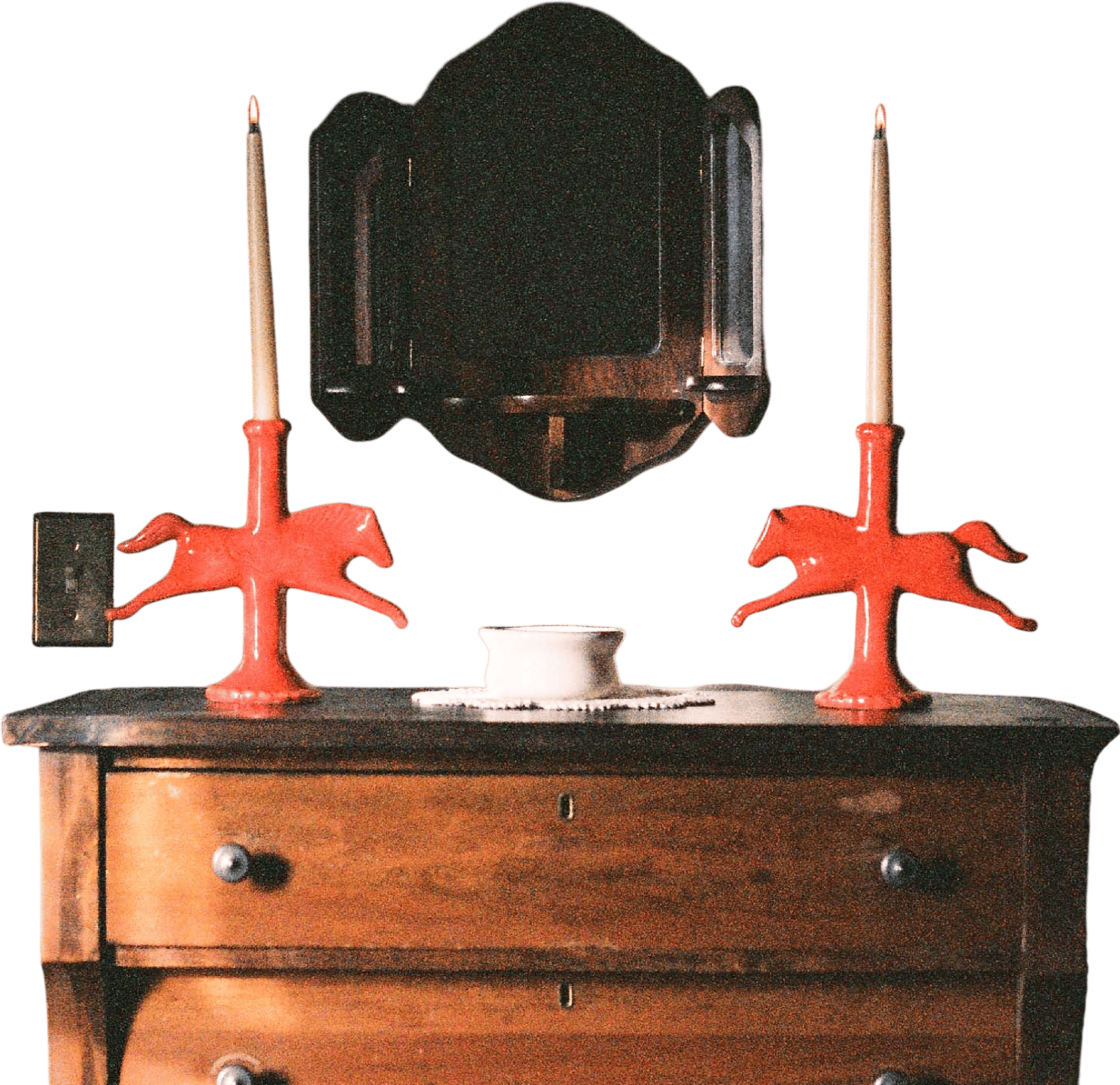 Dala Horse Candlestick Holder