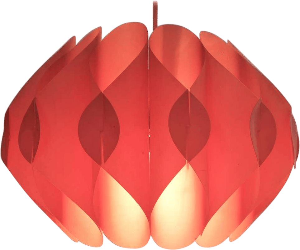 Midcentury Butterfly Pendant (Lars Schiøler for Hoyrup, 1968)