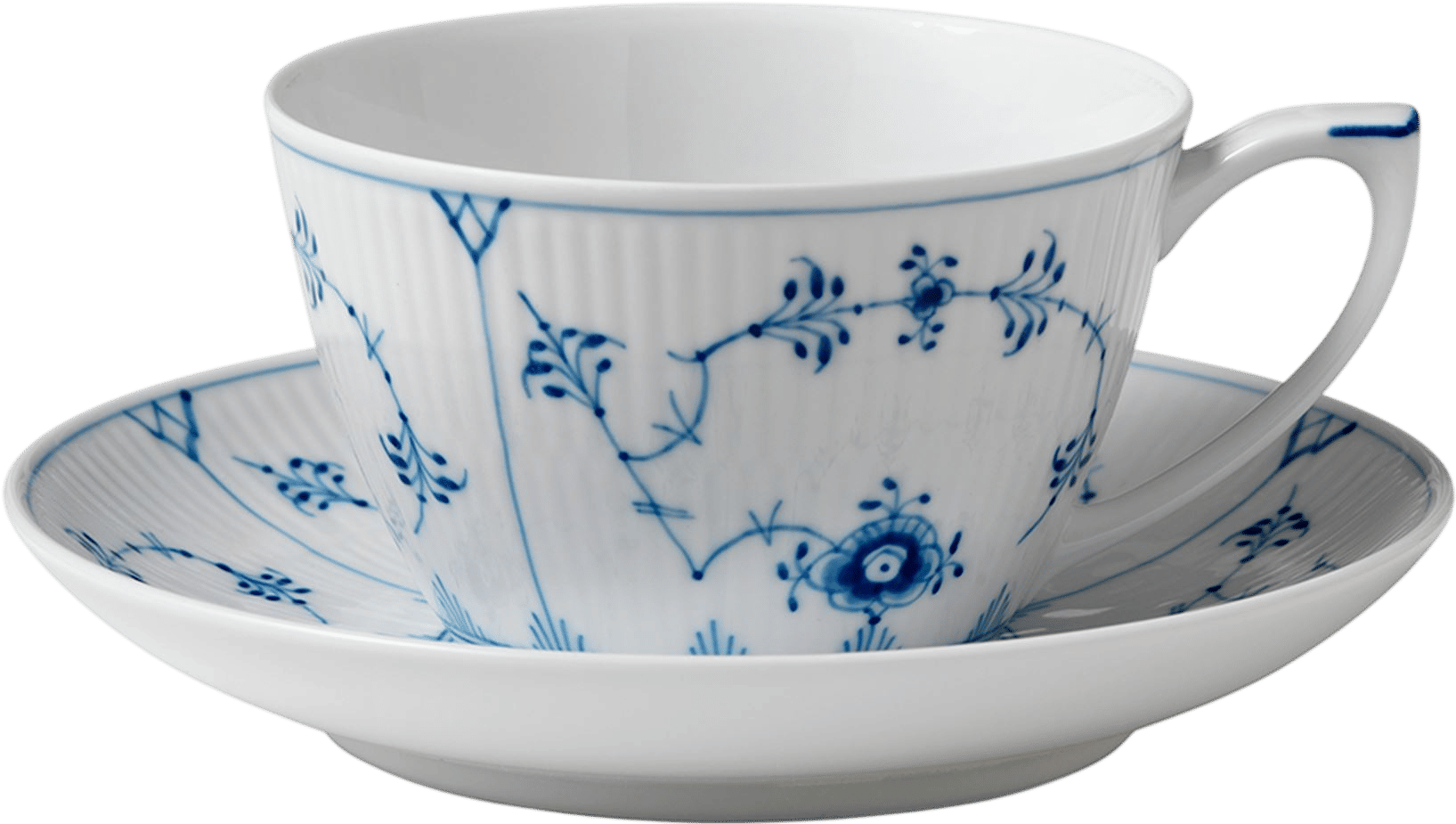 Royal Copenhagen blue fluted porcelain