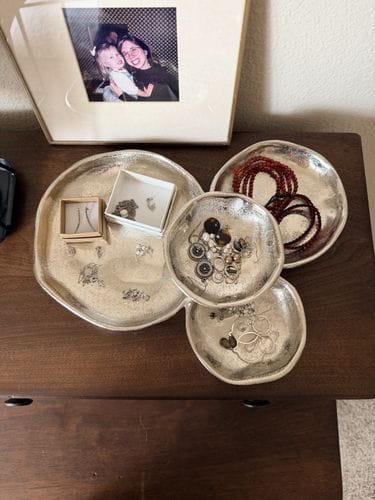 Patina Silver Tray