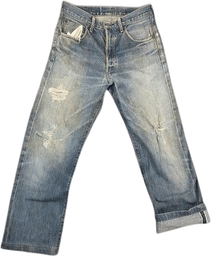 VTG Levis 503B Jeans Mens Selvedge Altered Torn Pocket Bag Fits 29x29 | eBay