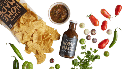 Homemade Tortilla Chips (Thick)