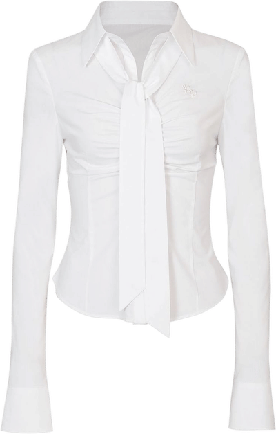Vivian Scarf Shirt