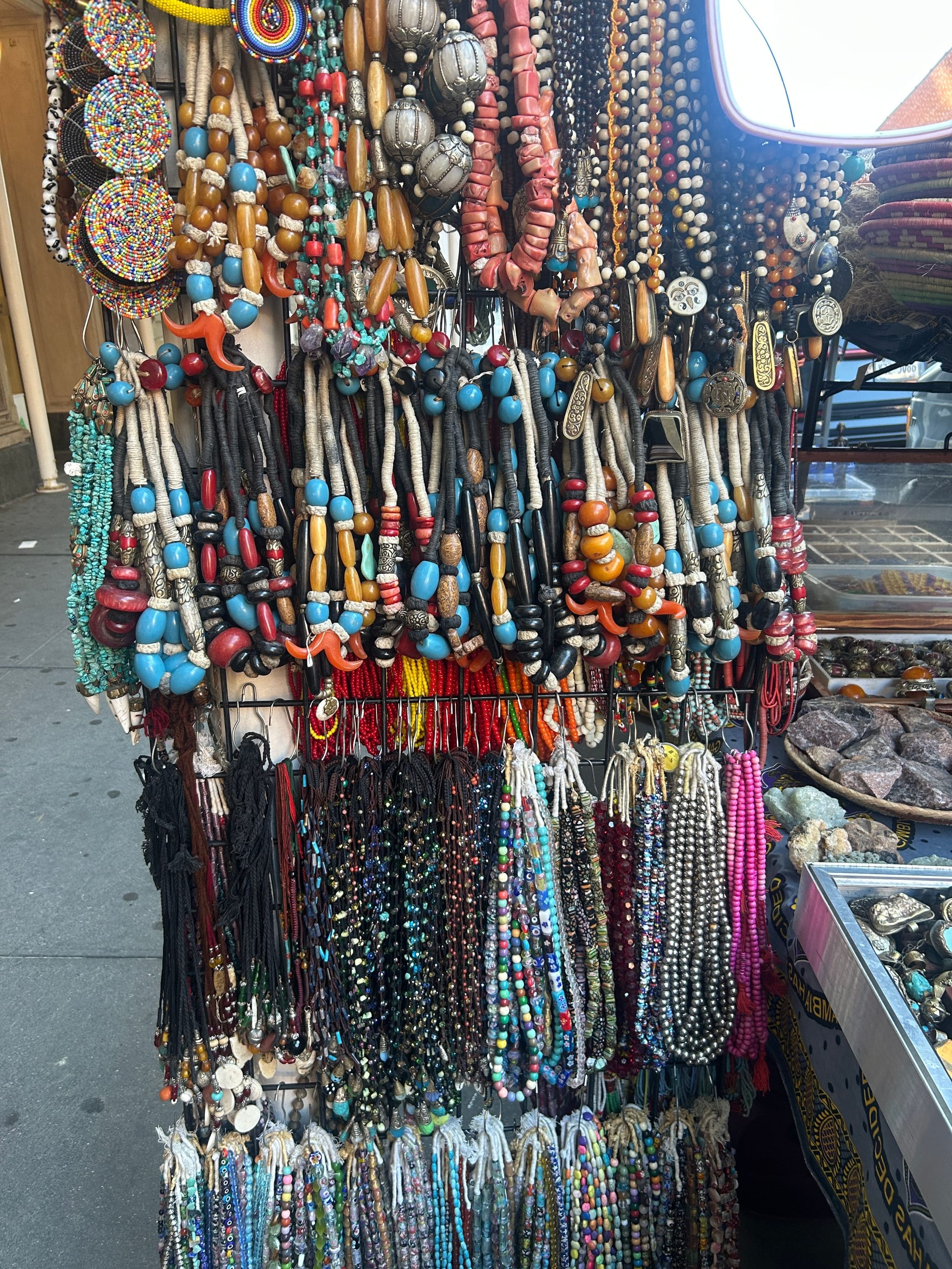 Mohammed the bead vendor on broadway and bleeker