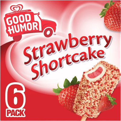Strawberry Shortcake Frozen Dessert Bars