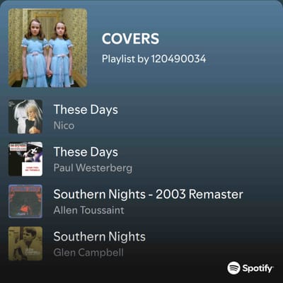 COVERS (Spotify Playlist)