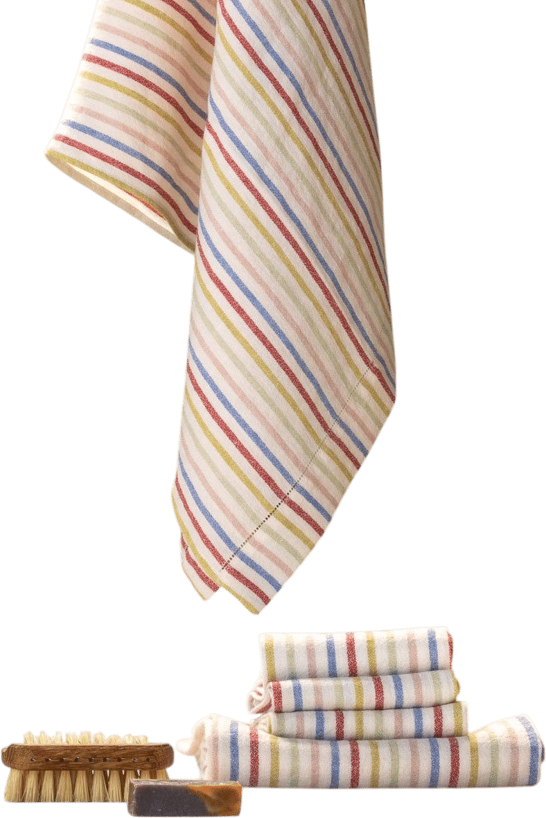 "Elettra" towels in Multicolour