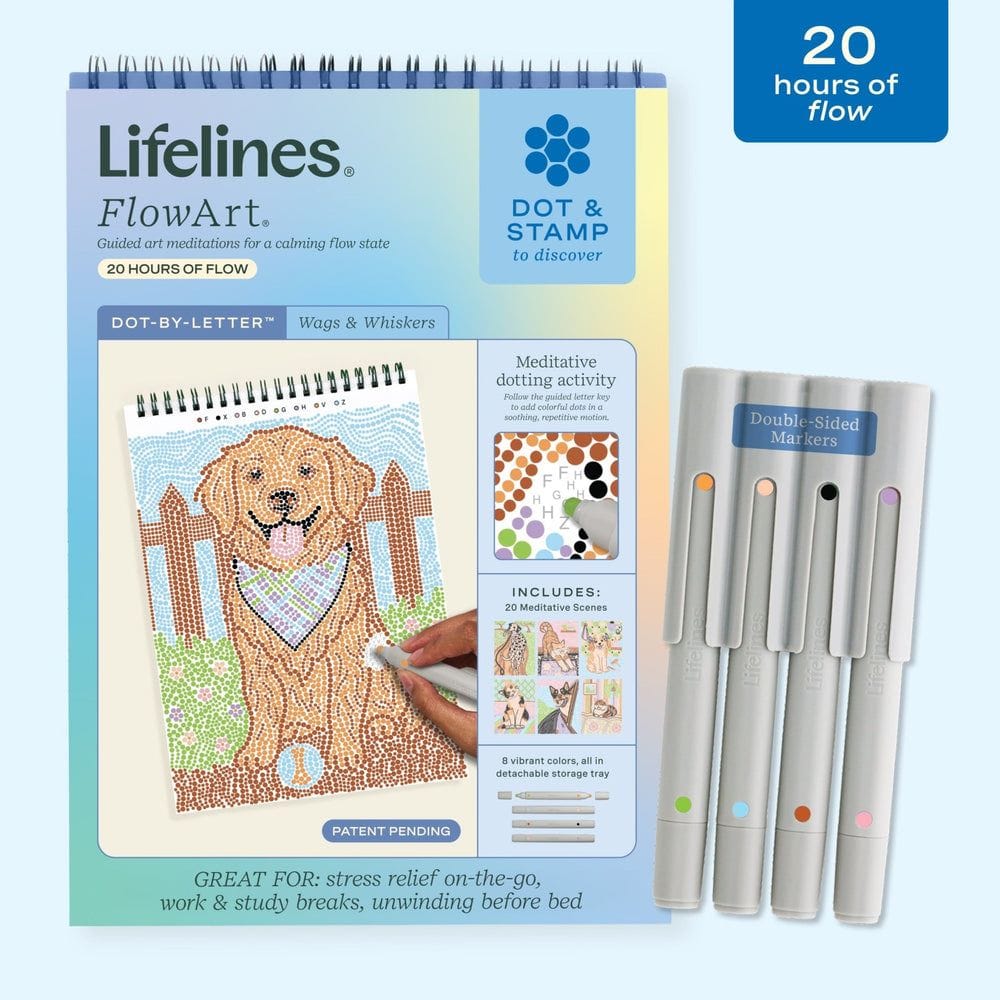 FlowArt Dot-By-Letter Wags & Whiskers