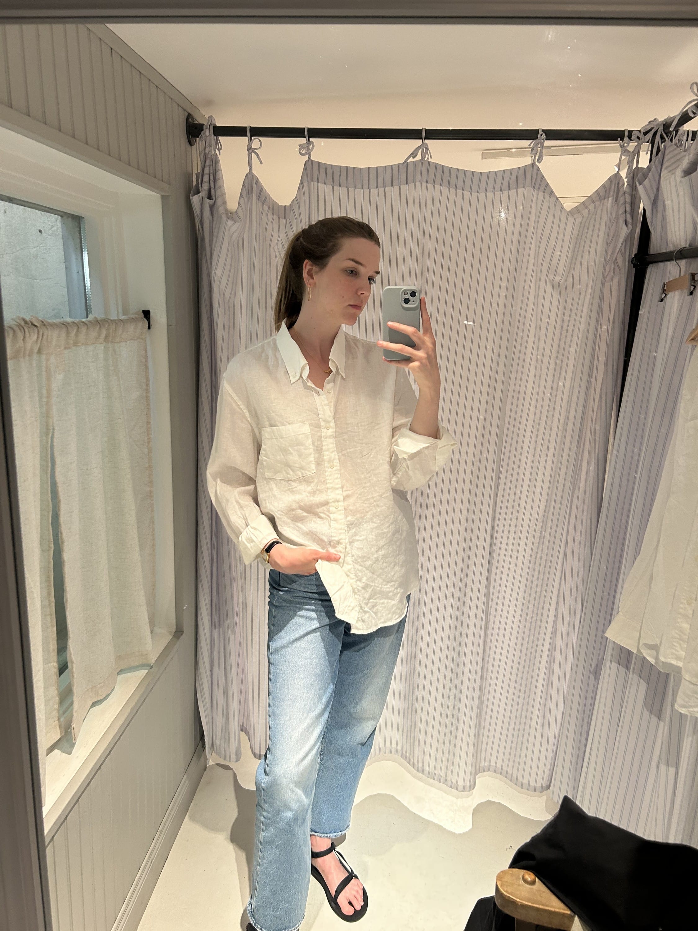 St. George linen shirts