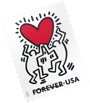 Keith Haring Stamps