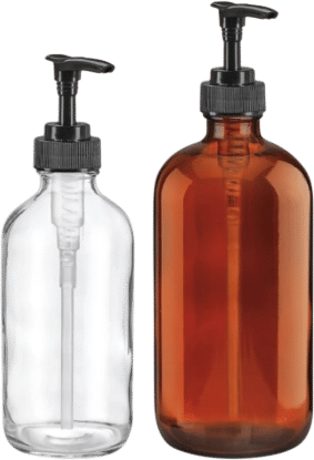 Glass Pump Bottle