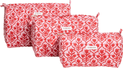 Block Printed Pouches
