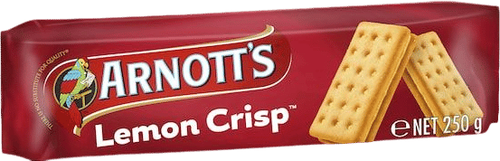 Arnott's Lemon Crisp Cream Biscuits