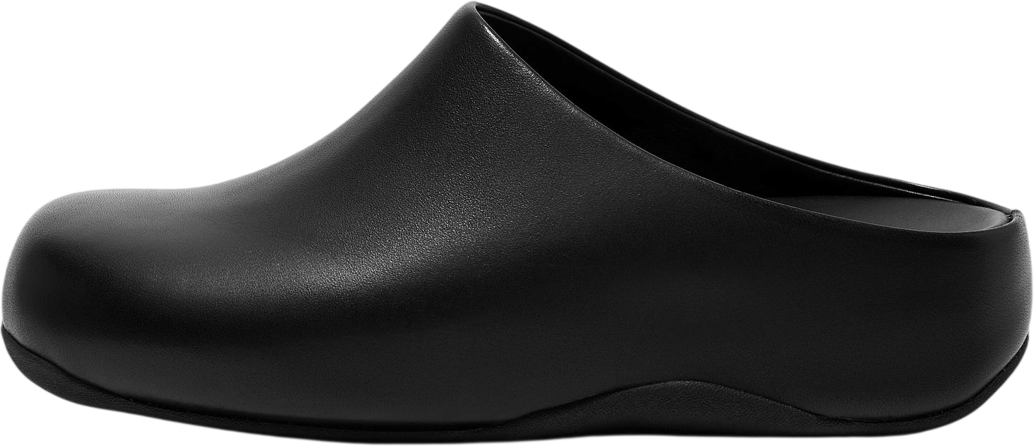 FitFlop Women's SHUV Leather Clogs