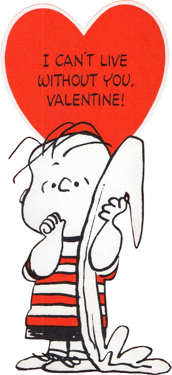 For your Security Blanket Valentine Card
