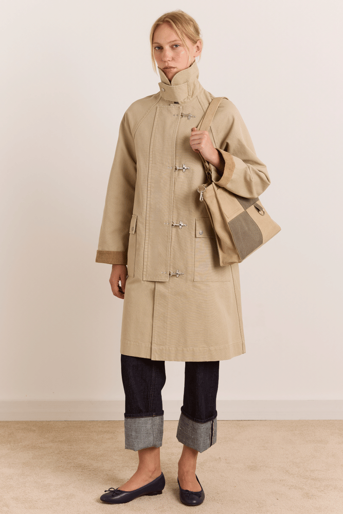 Antoine Barn Jacket - Light Stone